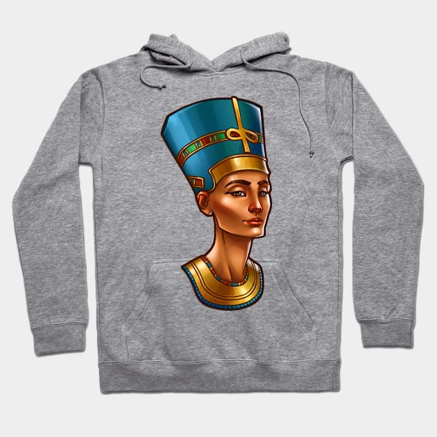 Nefertiti's Quest : Nefertiti Hoodie by Draad